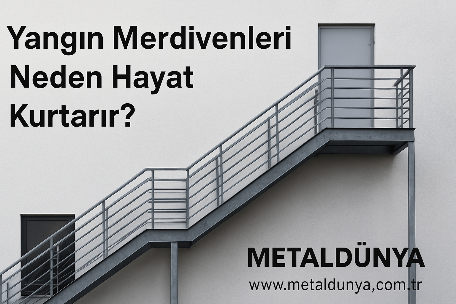 Yangın Merdivenleri Neden Hayat Kurtarır?